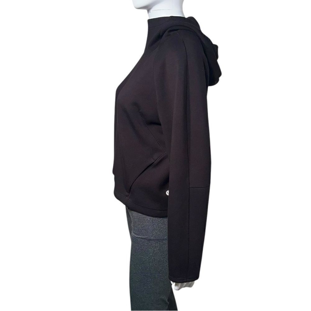 Lululemon Black AirWrap Modal Pullover Hoodie (4) NWOT